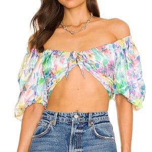 Blaire Crop Top in Multi
For Love & Lemons